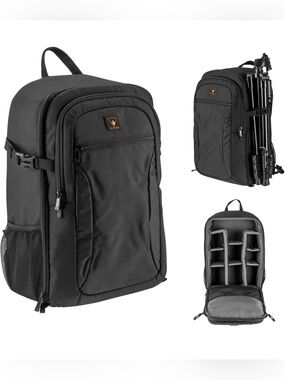 Slinger Alpine 200 Lightweight Compact Camera Backpack. Multiple Pockets. NWOT